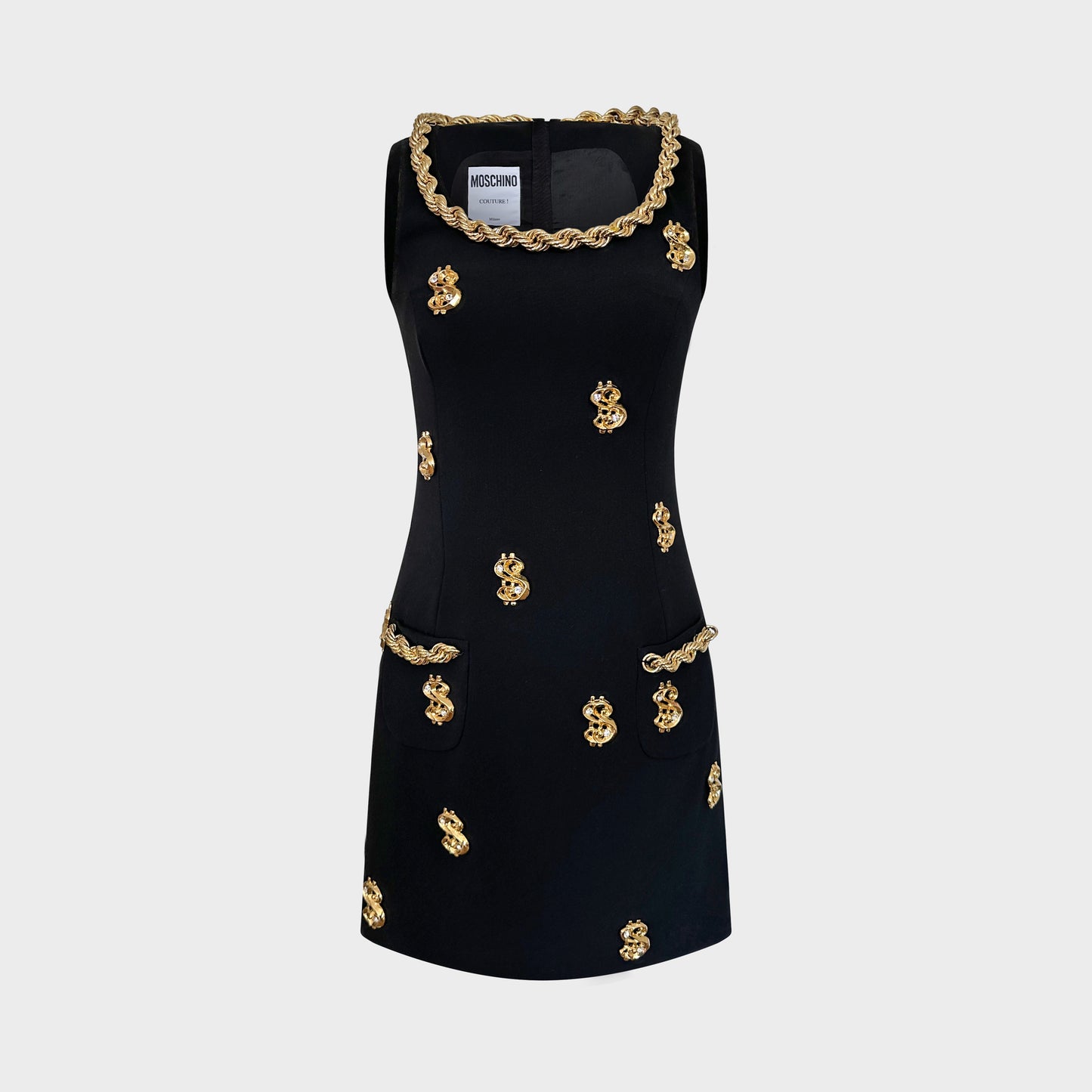 Robe Brodée Moschino FW 2019 par Jeremy Scott