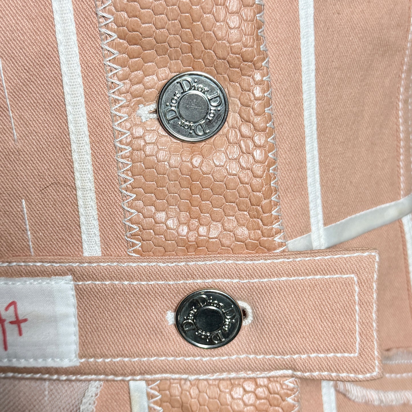 Veste Beige Christian Dior SS 2006 par John Galliano