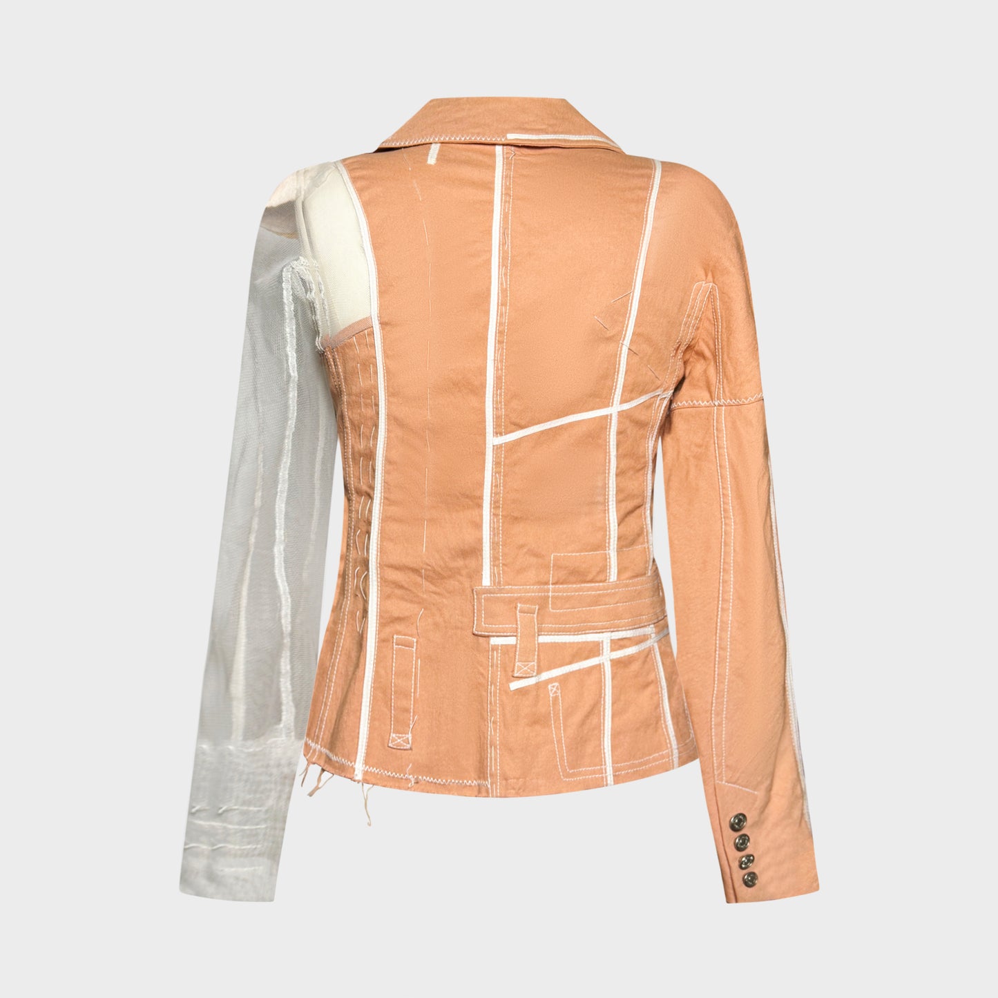 Veste Beige Christian Dior SS 2006 par John Galliano