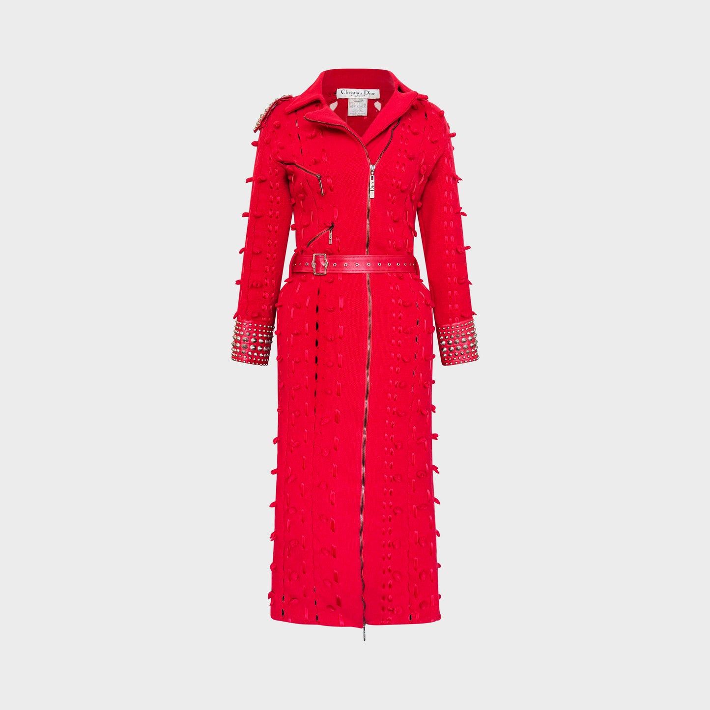 Manteau Rouge Christian Dior FW 2004 par John Galliano
