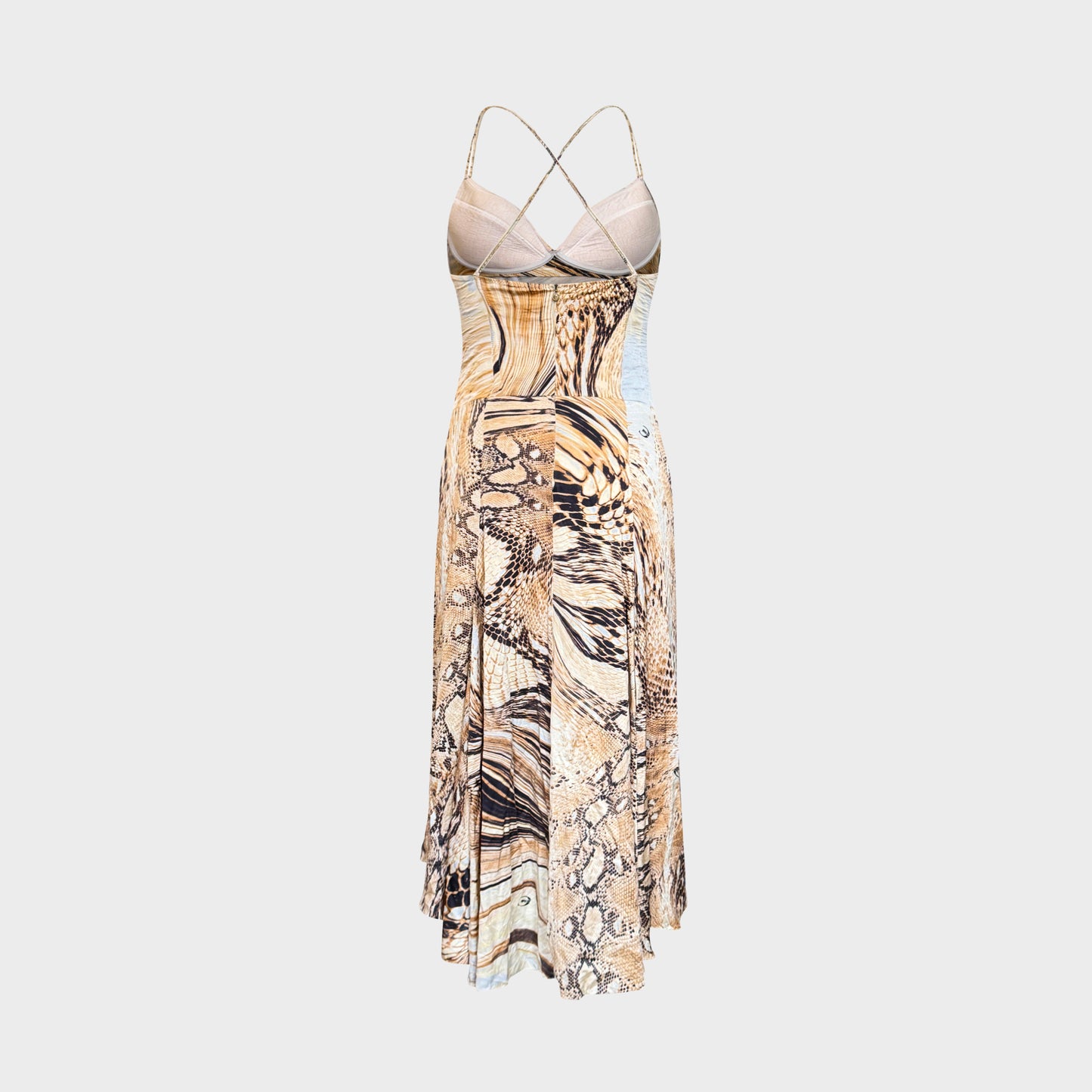 Robe Motif Python Roberto Cavalli SS 2007