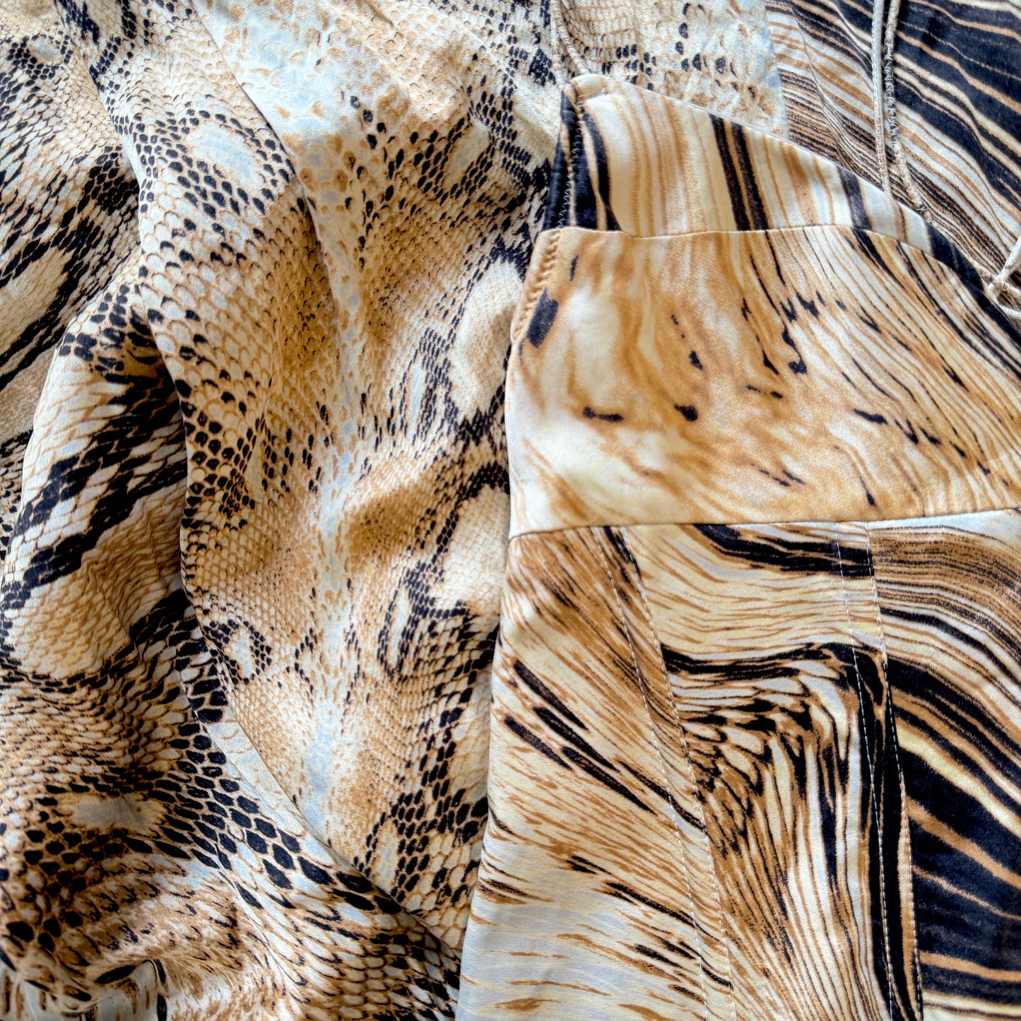 Robe Motif Python Roberto Cavalli SS 2007