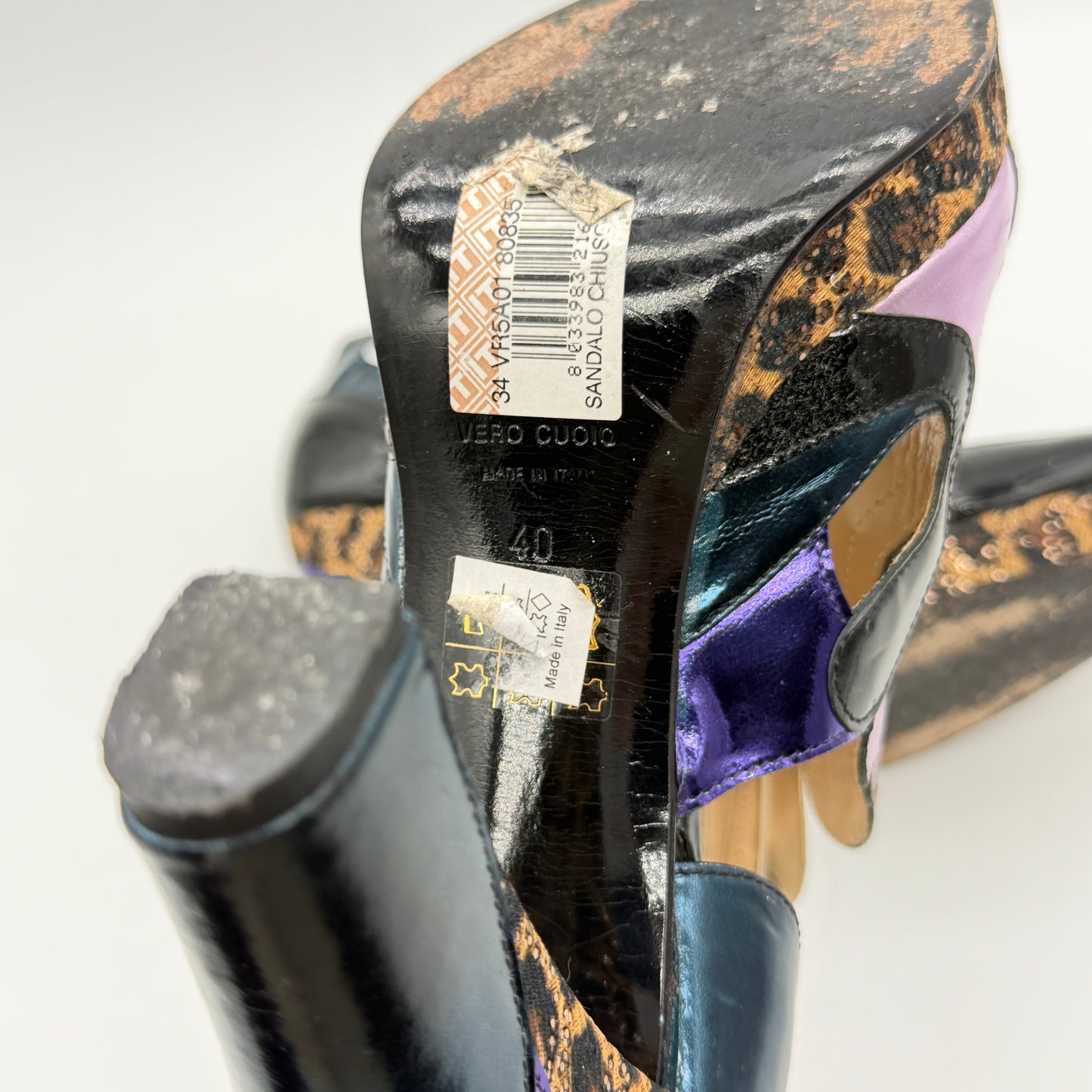 Escarpin Multicolore John Galliano 2013