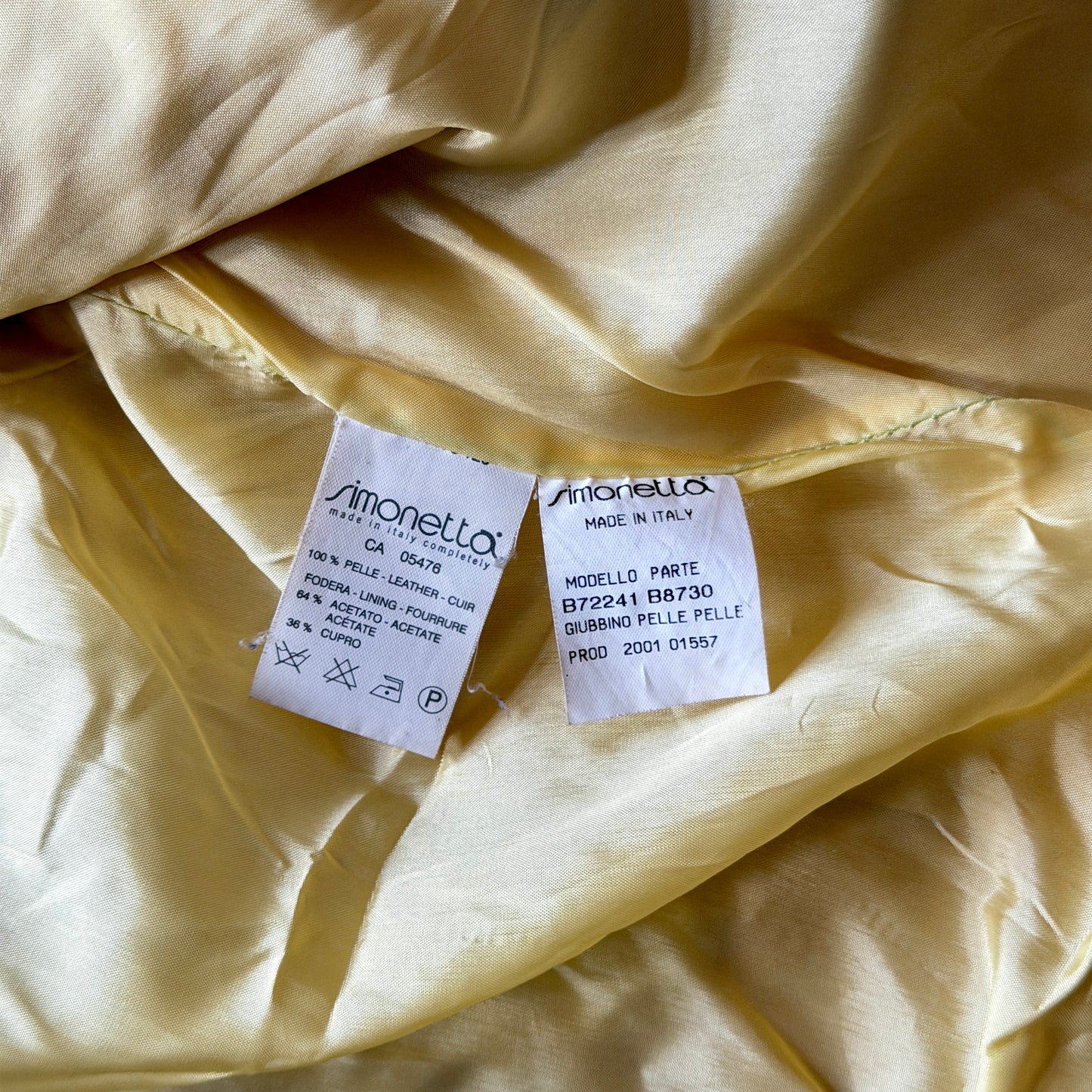 Veste Cuir Vret Roberto Cavalli 2001