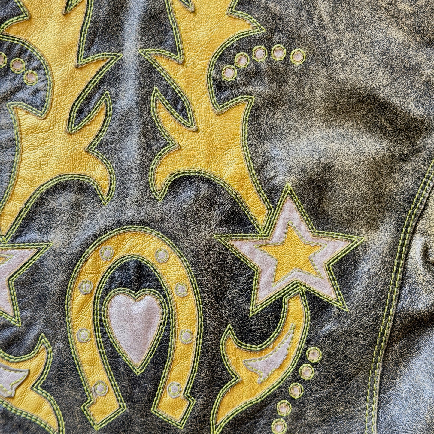 Veste Cuir Vret Roberto Cavalli 2001