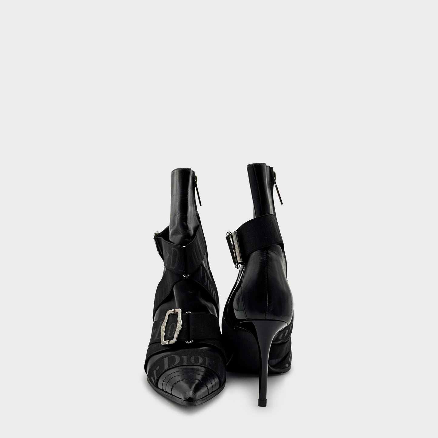 Bottine Noir Strap FW 2004 Christian Dior par John Galliano