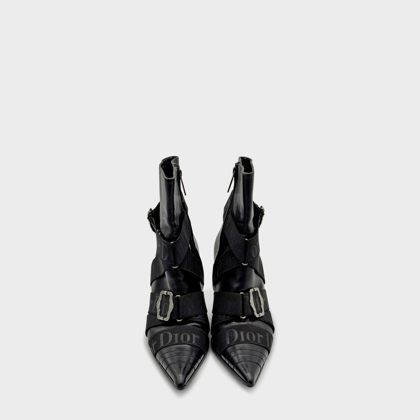 Bottine Noir Strap FW 2004 Christian Dior par John Galliano