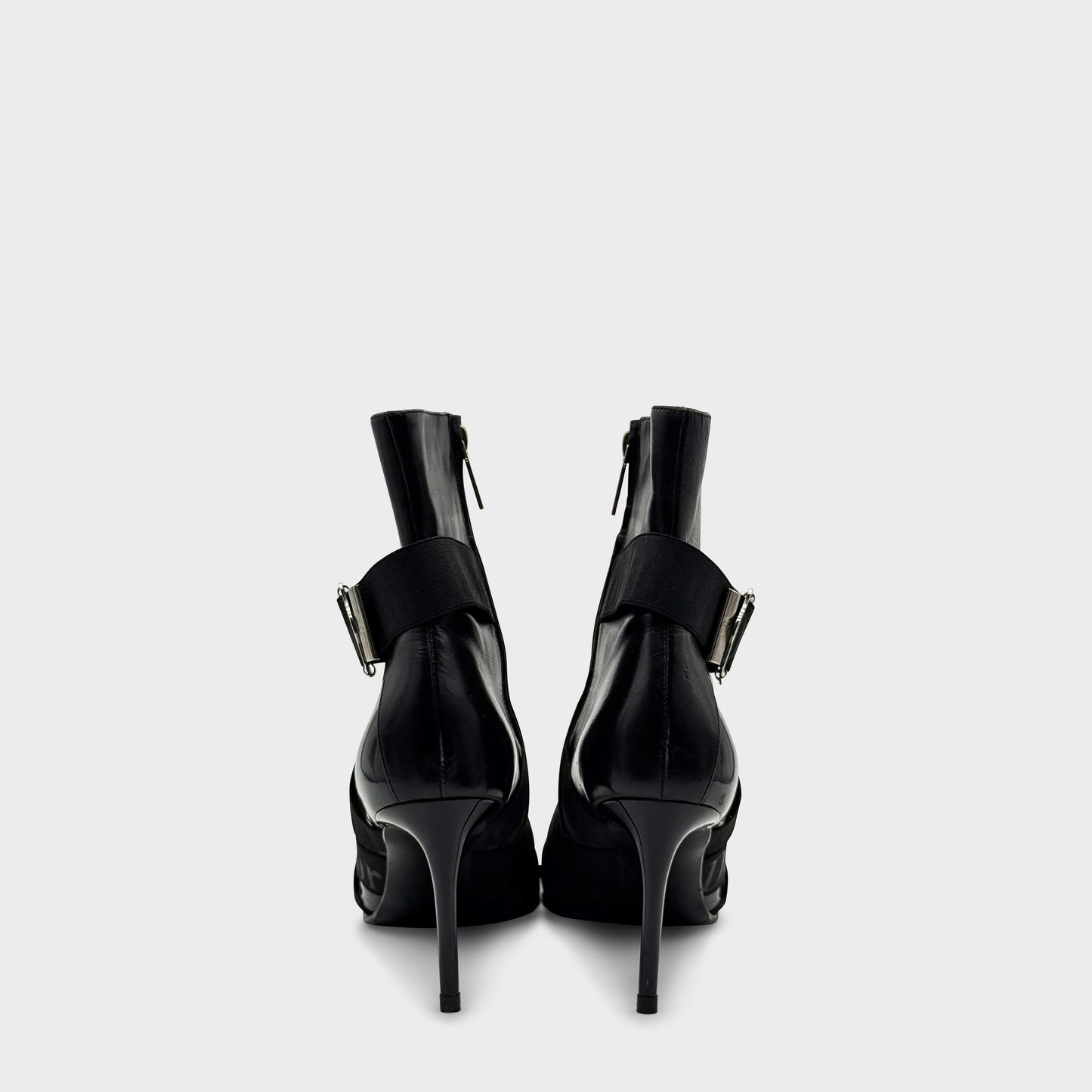 Bottine Noir Strap FW 2004 Christian Dior par John Galliano