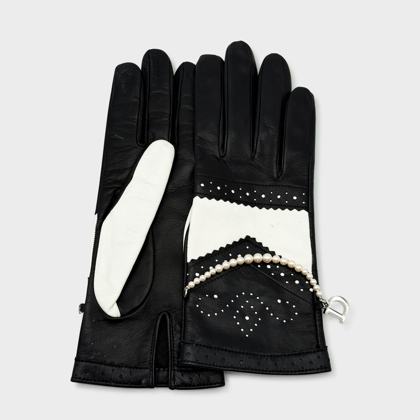 Gants Noir & Blanc Christian Dior SS 2004 par John Galliano