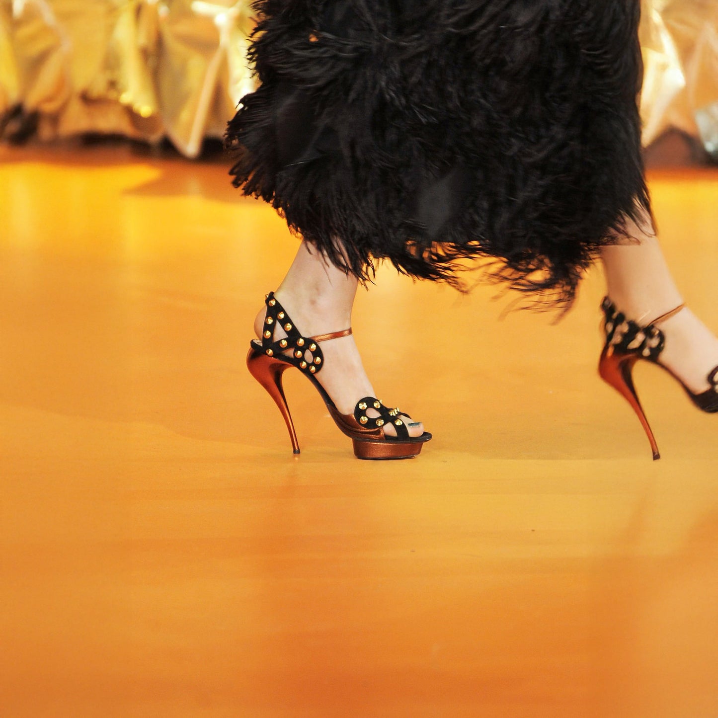 Sandales Cuivre John Galliano FW 2008